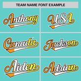 Custom Aqua Maverique For Pride Month Classic Style Authentic Baseball Jersey